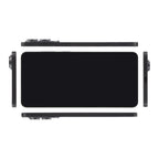 Non-Working Fake Dummy Display Model, For Samsung Galaxy S25 Edge Black Screen
