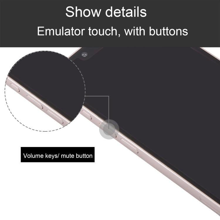 For iPhone 16e Black Screen Non-Working Fake Dummy Display Model