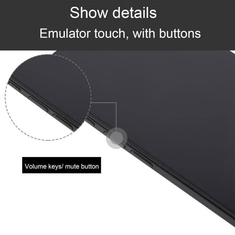 For iPhone 17 Air Black Screen Non-Working Fake Dummy Display Model
