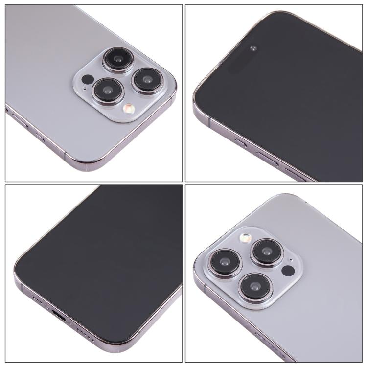 For iPhone 15 Ultra Black Screen Non-Working Fake Dummy Display Model — Grey