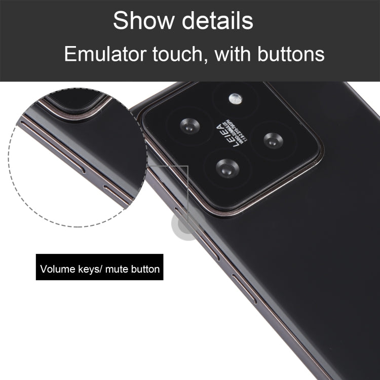Black Screen Non-Working Fake Dummy Display Model, For Xiaomi 14