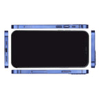 Black Screen Non-Working Fake Dummy Display Model for iPhone 12 Pro Max, Light Version — Aqua Blue