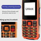 Waterproof Shockproof Dustproof, 4800mAh Battery, 2.4 inch, 21 Keys, Bluetooth, LED Flashlight, FM, SOS, Dual SIM, Network: 2G