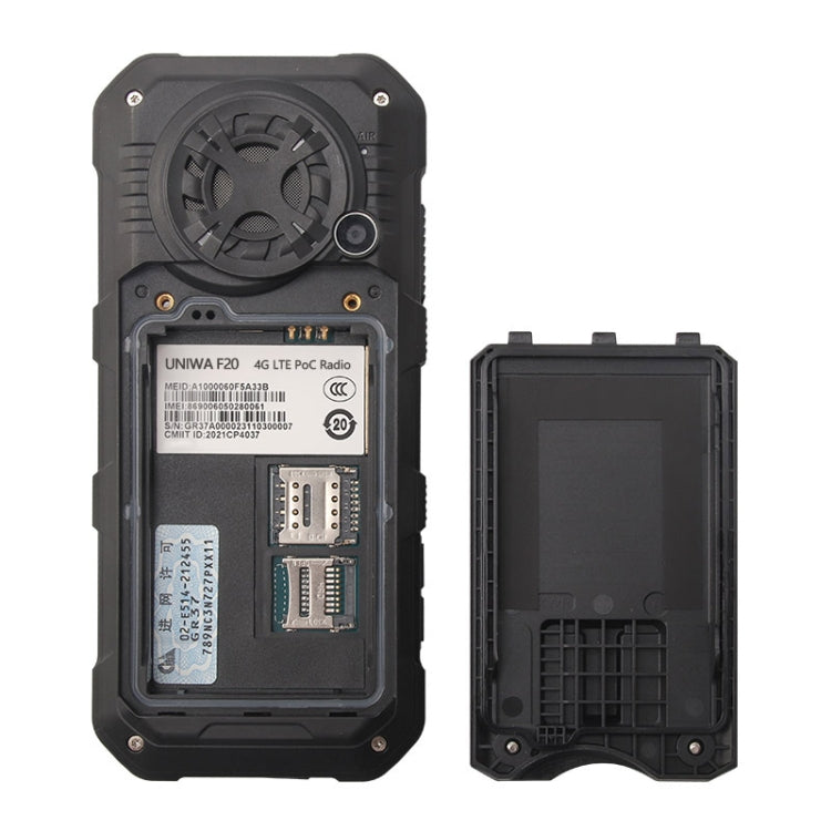 UNIWA F20 Walkie Talkie Rugged Phone, 1GB+8GB, 2.4 inch Android 8.0 Go Mediatek MT6739 Quad Core up to 1.5GHz, Network: 4G, Dual SIM, PoC, SOS