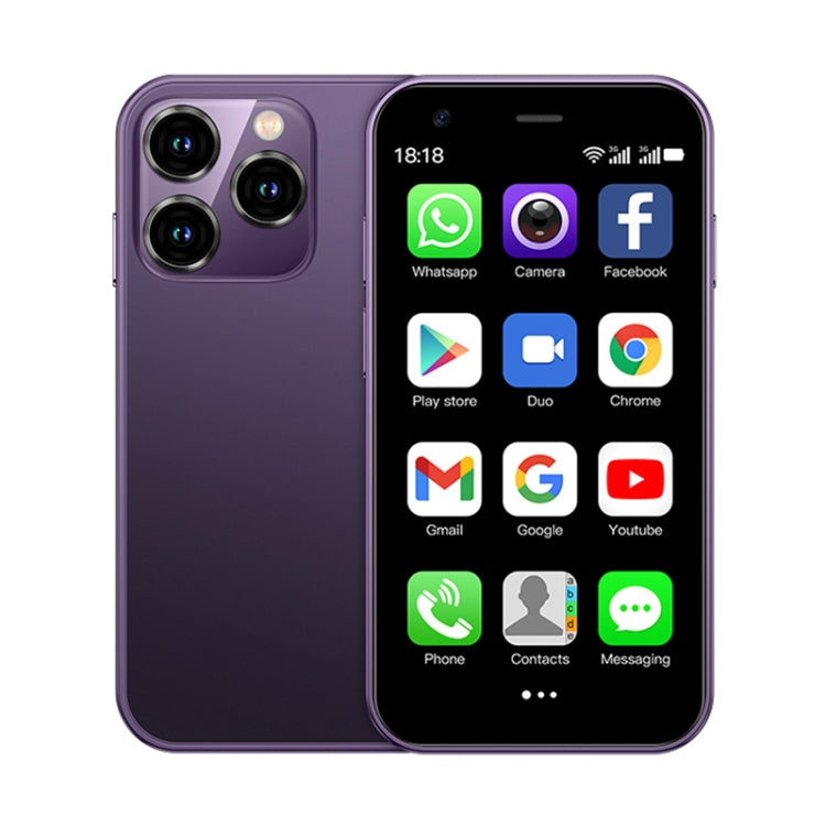 3.0 inch Android 8.1 MTK6580 Quad Core up to 1.3GHz, Bluetooth, WiFi, GPS, Network: 3G, Dual SIM