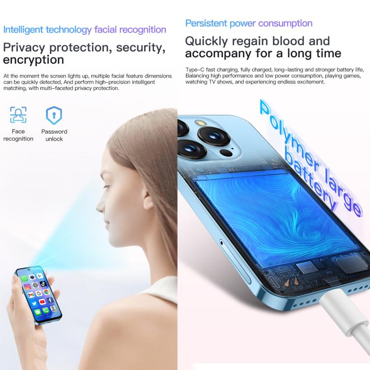 SOYES XS19, 2GB+16GB, 3.88 inch Android 10.0 MTK6580 Quad Core, Network: 3G, Dual SIM