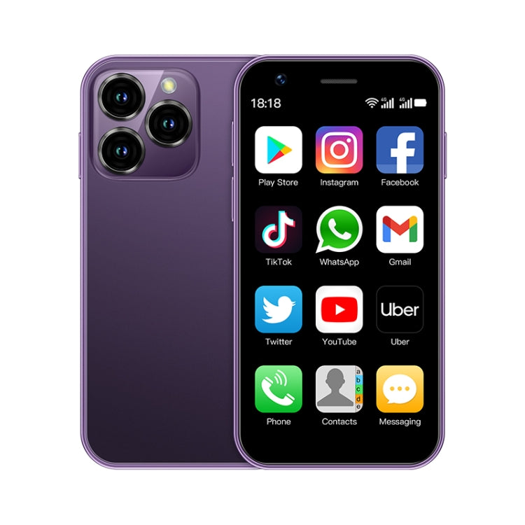 SOYES XS16, 3.0 inch Android 10.0 MTK6737 Quad Core, Bluetooth, WiFi, Network: 4G, Dual SIM, Support Google Play Store, 3GB+64GB