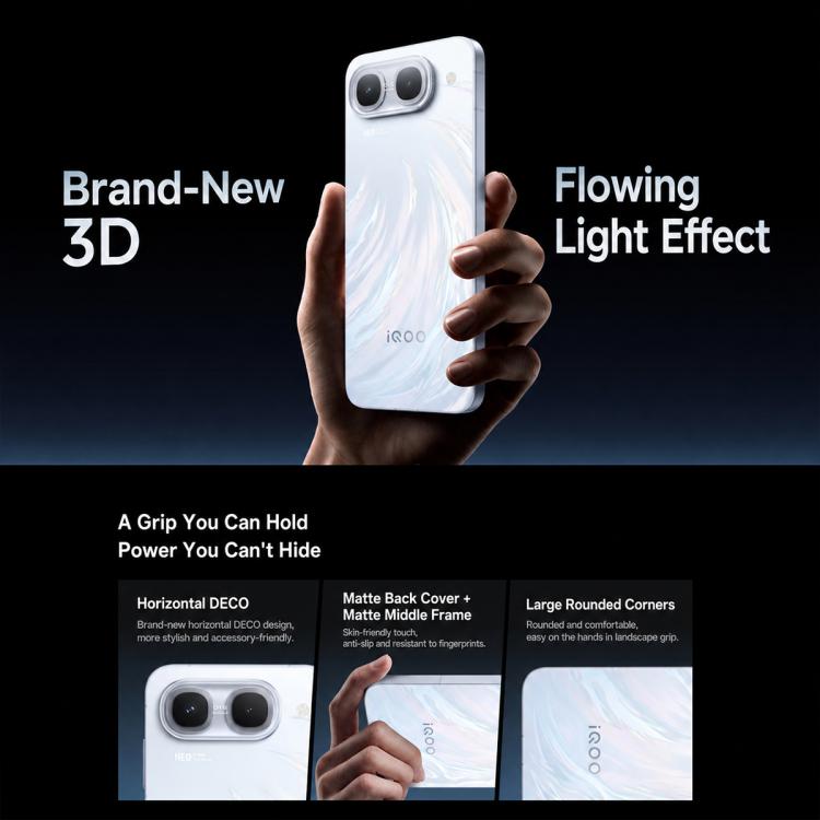 vivo iQOO Neo11 Ultra, Ultrasonic 3D Fingerprint, 6.83 inch Android 16 OriginOS 6 Dimensity 9500M Octa Core, OTG, NFC, Network: 5G, 16GB+256GB
