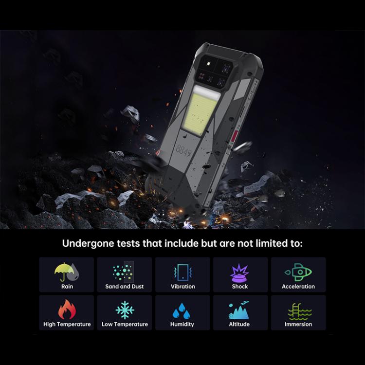 Unihertz Tank 4 Pro Projector Rugged Phone, Night Vision, 6.73 inch Android 13 Dimensity 8300 Octa Core, Network: 5G, NFC, 18GB+1TB