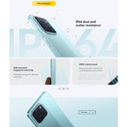 Xiaomi POCO C85 Global, Side Fingerprint, 6.9 inch Xiaomi HyperOS 2 MediaTek Helio G81-Ultra Octa Core, NFC, Network: 4G, 8GB+256GB