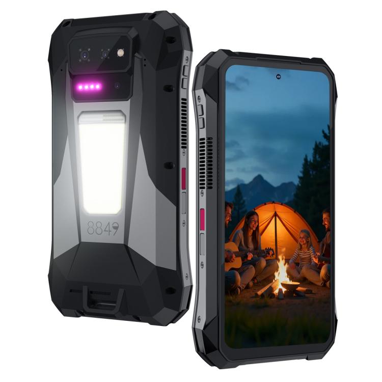Unihertz 8849Tank X Projector Rugged Phone, 16GB+512GB, Side Fingerprint, Night Vision, 6.78 inch Android 15 MediaTek Dimensity 8200 Octa Core, Network: 5G, NFC