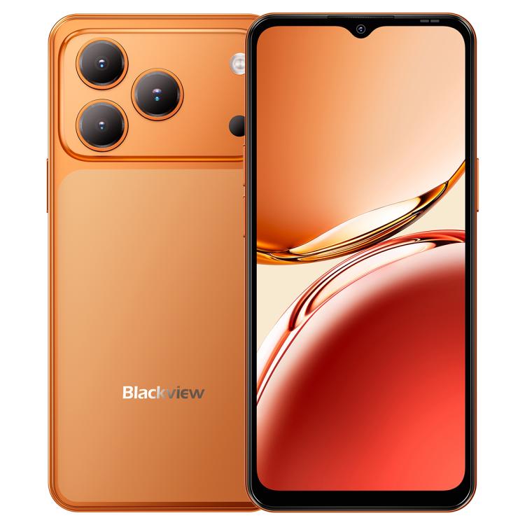 Blackview WAVE 7C, 6.56 inch Android 16 Unisoc UMS312 Tiger T310 Quad Core, Network: 4G, OTG, 4GB+64GB — Vitality Orange