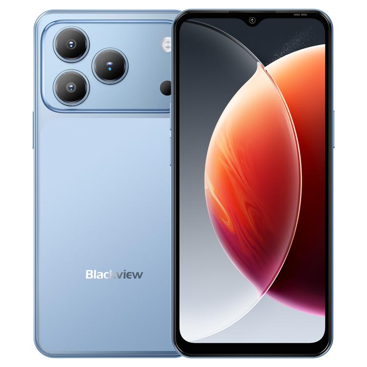Blackview WAVE 7C, 6.56 inch Android 16 Unisoc UMS312 Tiger T310 Quad Core, Network: 4G, OTG, 4GB+64GB — Arctic Blue