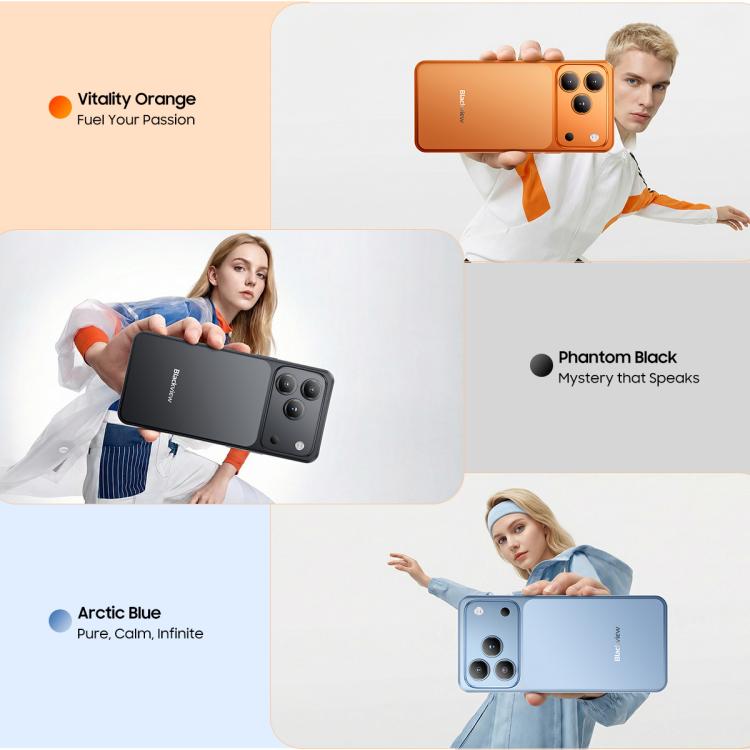 Blackview WAVE 7C, 6.56 inch Android 16 Unisoc UMS312 Tiger T310 Quad Core, Network: 4G, OTG, 4GB+64GB