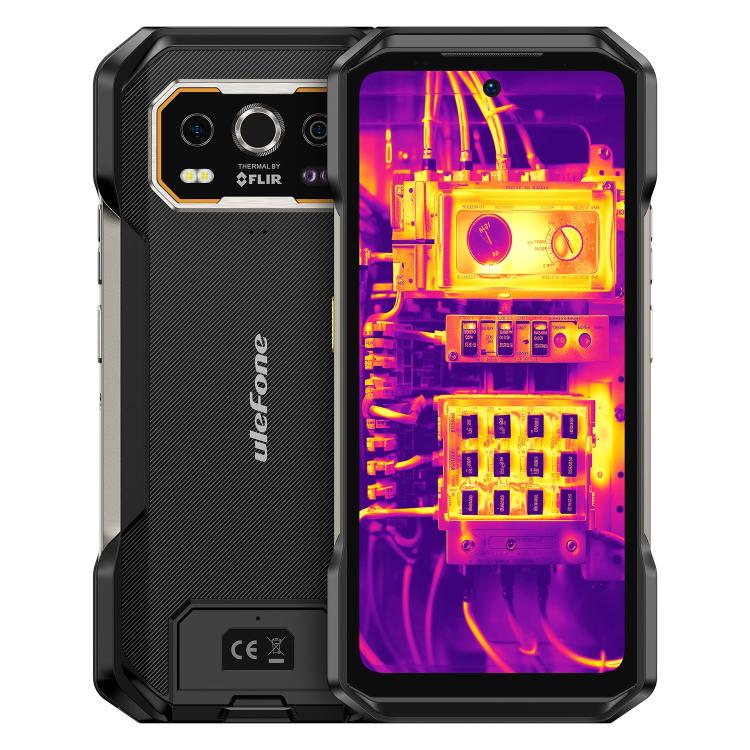 Ulefone Armor 27T Pro+ Rugged Phone, FLIR 3.5 Thermal Imaging, 12GB+256GB, Night Vision, 10600mAh, 6.78 inch Android 15 MediaTek Dimensity 6300 Octa Core, Network: 5G, NFC