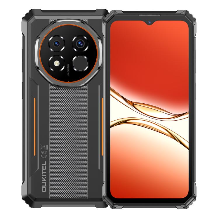 Oukitel G6 Rugged Phone, 8GB+256GB, Fingerprint Identification, 10600mAh Battery, 6.52 inch Android 16.0 Unisoc T615 Octa Core, NFC, OTG, Network: 4G