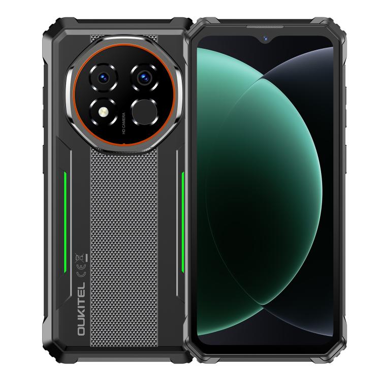 Oukitel G6 Rugged Phone, 8GB+256GB, Fingerprint Identification, 10600mAh Battery, 6.52 inch Android 16.0 Unisoc T615 Octa Core, NFC, OTG, Network: 4G