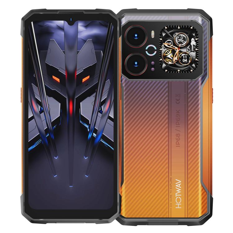 HOTWAV Cyber 18 Rugged Phone, 8GB+256GB, 6.75 inch Android 16 Unisoc T7250 UMS9230E Octa Core, Network: 4G, NFC, OTG