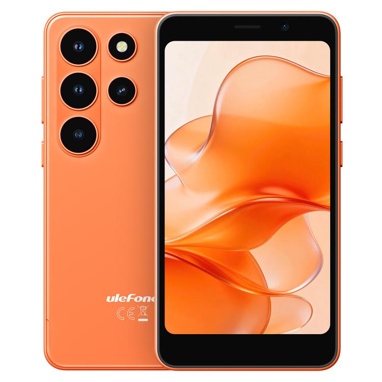 Ulefone Note 22, 3GB+32GB, 5.0 inch Android 16 Go Unisoc T7100 Octa Core, Network: 4G, OTG — Orange