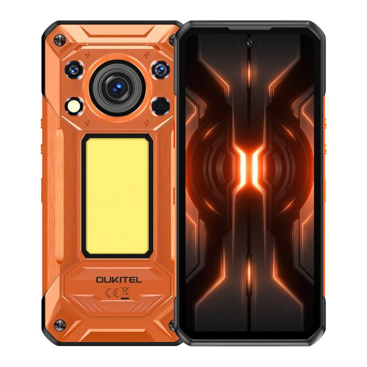 Oukitel WP500 Rugged Phone, 12GB+1TB, 108MP Camera, Night Vision, Fingerprint Identification, 6.78 inch Android 16 MTK Dimensity 8300 Octa Core, NFC, OTG, Network: 5G — view 5