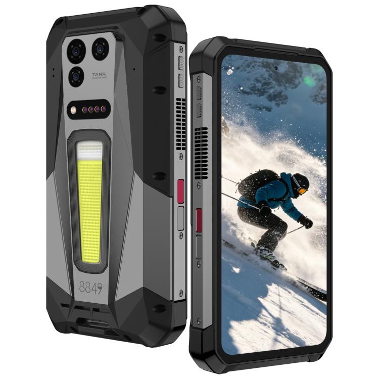 Unihertz 8849 Tank 5 Projector Rugged Phone, 18GB+512GB, Side Fingerprint, Night Vision, 6.73 inch Android 16 MediaTek MT6989 Dimensity 9400e Octa Core, Network: 5G, NFC