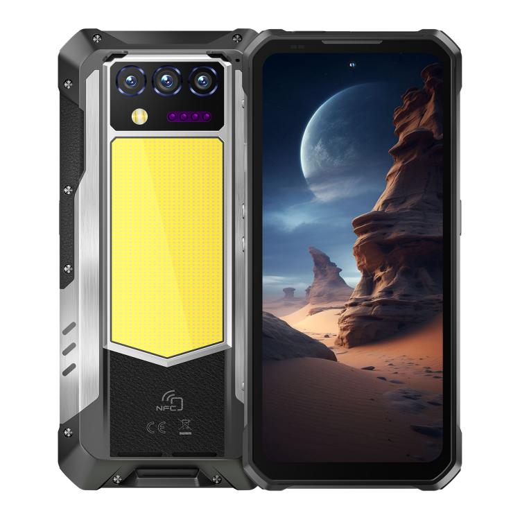 Oukitel WP100 Plus Rugged Phone, 12GB+512GB, Night Vision, 33000mAh, Fingerprint Identification, 6.8 inch Android 16 MediaTek Helio G100 Octa Core, NFC, OTG, Network: 4G