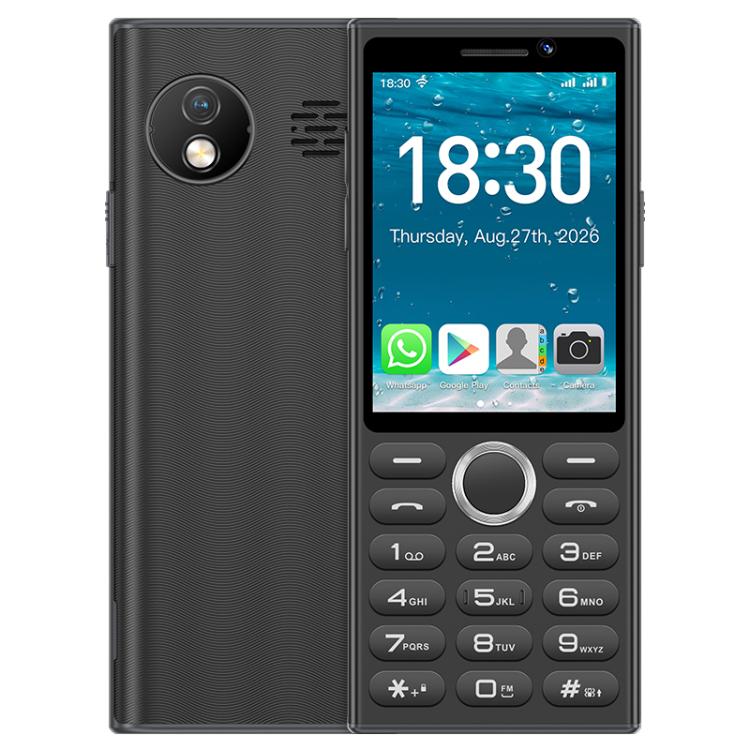A6 Keypad Phone, 2GB+16GB, 2.83 inch Android 9 Mediatek MT6762C Octa Core, Network: 4G, Support Google Store, With Camera