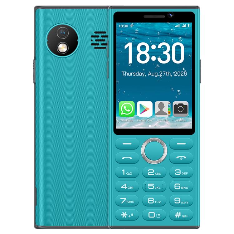 A6 Keypad Phone, 2GB+16GB, 2.83 inch Android 9 Mediatek MT6762C Octa Core, Network: 4G, Support Google Store, With Camera — Pink