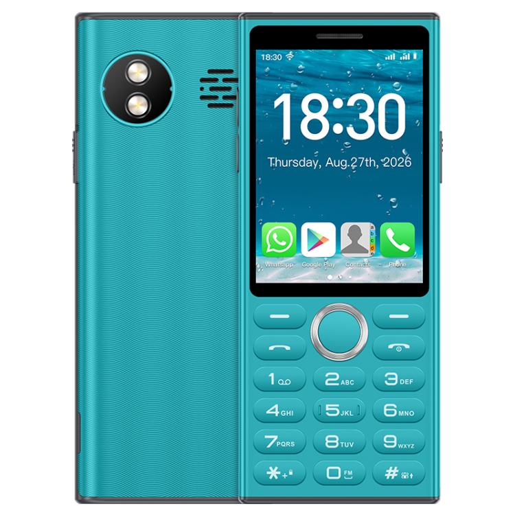 A6 Keypad Phone, 2GB+16GB, 2.83 inch Android 9 Mediatek MT6762C Octa Core, Network: 4G, Support Google Store, No Camera — Pink