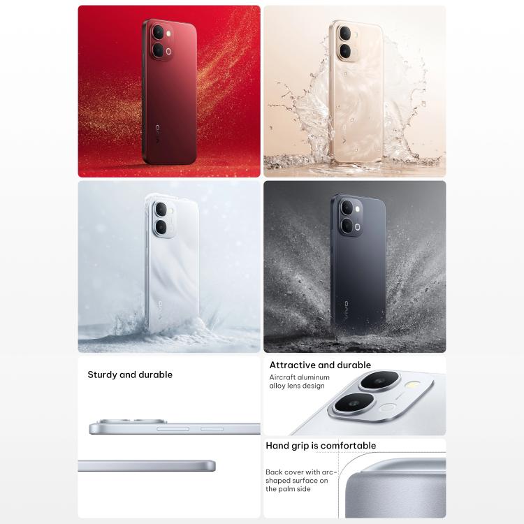 vivo Y500i, Side Fingerprint, 6.75 inch Android 16 OriginOS 6 Snapdragon 4 Gen Octa Core, OTG, NFC, Network: 5G, 8GB+512GB