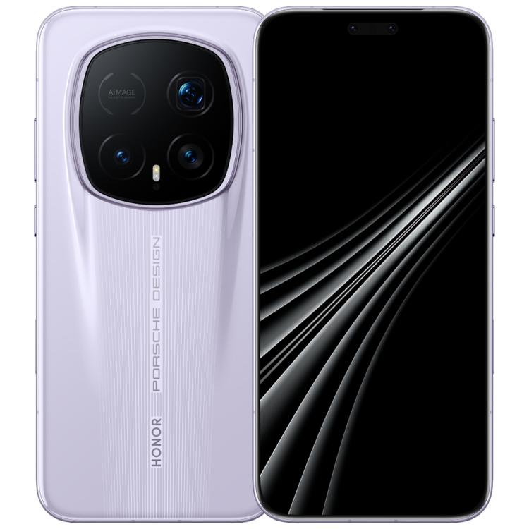 Honor Magic8 RSR Porsche Design, 3D Ultrasound Fingerprint, 6.71 inch MagicOS 10.0 / Android 16 Snapdragon 8 Elite Gen 5 Octa Core, Network: 5G, NFC, OTG, 24GB+1TB — Light Purple