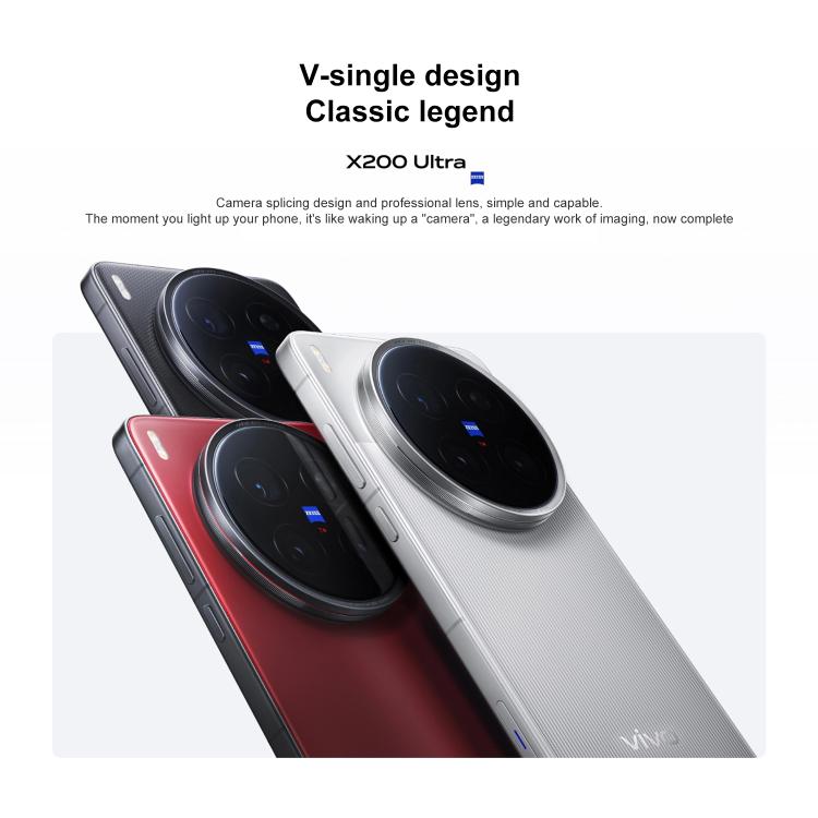 vivo X200 Ultra Satellite Edition, 16GB+1TB, Face ID / 3D Ultrasonic Fingerprint, 6.82 inch OriginOS 5 / Android 15 Snapdragon 8 Elite Octa Core, OTG, NFC, Network: 5G, Support Google Play