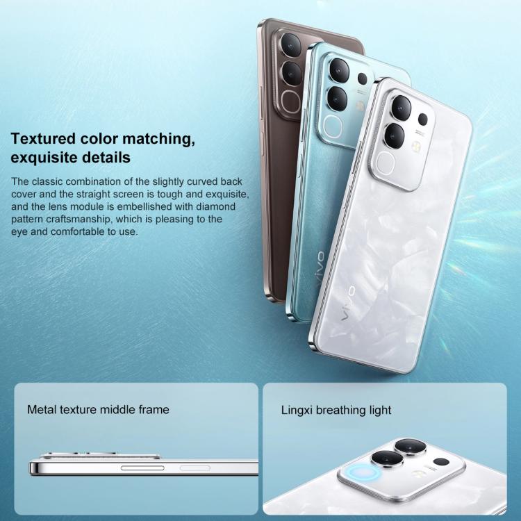 vivo Y300t, Face ID / Side Fingerprint, 6.72 inch Android 15 OriginOS 5 Dimensity 7300 Octa Core, OTG, NFC, Network: 5G, 8GB+256GB