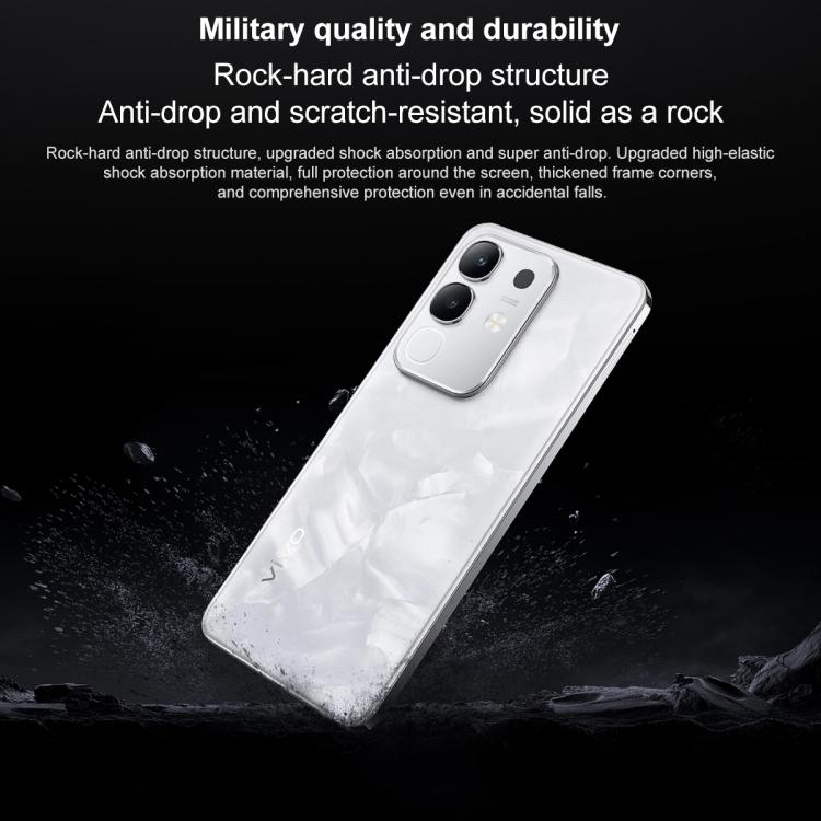 vivo Y300t, Face ID / Side Fingerprint, 6.72 inch Android 15 OriginOS 5 Dimensity 7300 Octa Core, OTG, NFC, Network: 5G, 8GB+256GB