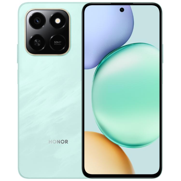 Honor Play10T, Side Fingerprint, 6.8 inch Android 15 Magic OS 9.0 Snapdragon 6s Gen 3 Octa Core, Network: 5G, 8GB+128GB — Cyan