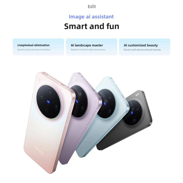 vivo X300, 6.31 inch OriginOS 6 Android 16 Dimensity 9500 Octa Core, OTG, NFC, Network: 5G, 16GB+1TB