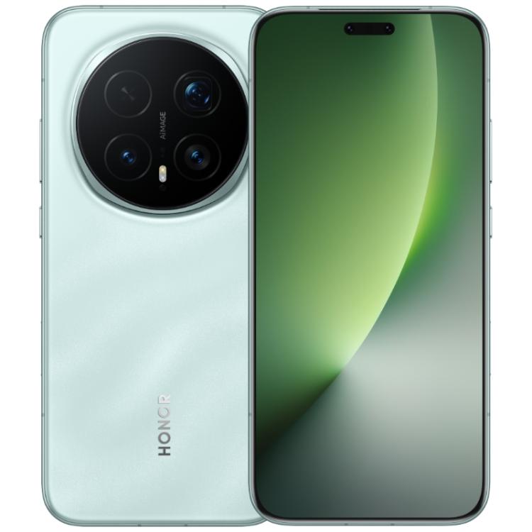 Honor Magic8 Pro, Screen Fingerprint, 6.71 inch MagicOS 10.0 / Android 16 Snapdragon 8 Elite Gen 5 Octa Core, Network: 5G, NFC, OTG, 12GB+256GB — Mint Green