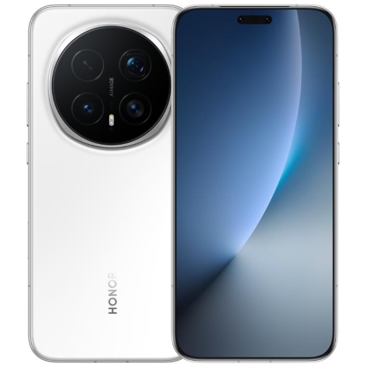 Honor Magic8 Pro, Screen Fingerprint, 6.71 inch MagicOS 10.0 / Android 16 Snapdragon 8 Elite Gen 5 Octa Core, Network: 5G, NFC, OTG, 12GB+256GB — White