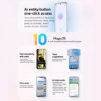 Honor 500 Pro, 16GB+1TB, Screen Fingerprint, 6.55 inch MagicOS 10.0 / Android 16 Snapdragon 8 Elite Gen 4 Octa Core, Network: 5G, NFC, OTG, Honor 500 Pro, 16GB+1TB
