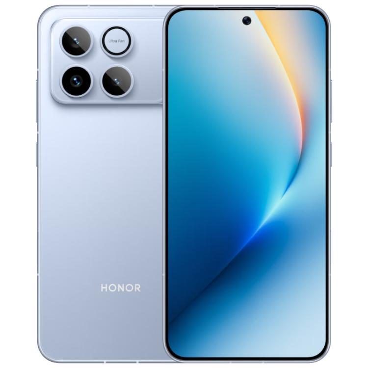 Honor WIN, 3D Ultrasonic Fingerprint, 10000mAh Battery, 6.83 inch MagicOS 10.0 / Android 16 Snapdragon 8 Elite Gen 5 Octa Core, Network: 5G, NFC, OTG, 12GB+256GB — Blue