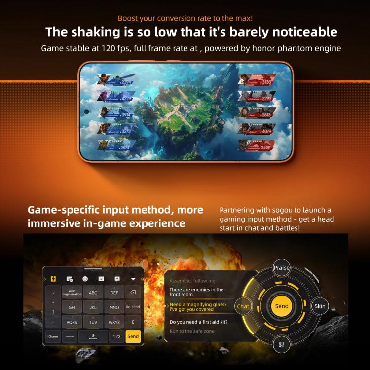 Honor Power2, 10080mAh Battery, 6.79 inch MagicOS 10.0 / Android 16 Dimensity 8500 Elite Octa Core, Network: 5G, NFC, OTG, 12GB+512GB