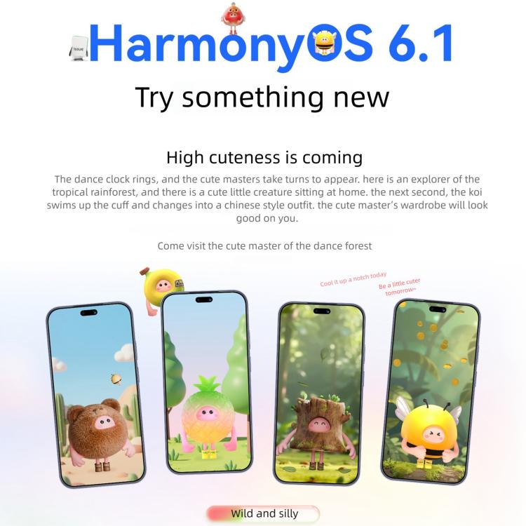 HUAWEI Pura 90, Side Fingerprint Identification, 6.8 inch HarmonyOS 6.1 Kirin 9010S, NFC, OTG, Not Support Google Play, 12GB+256GB
