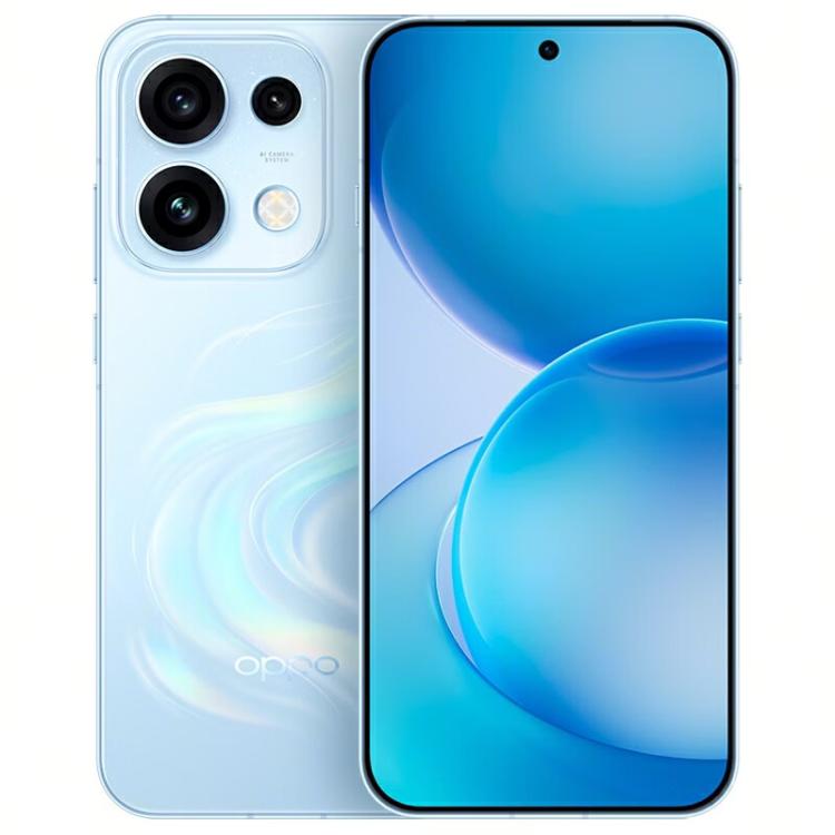 OPPO Reno16 Pro, Screen Fingerprint, 6.78 inch ColorOS 16.0 MediaTek Dimensity 9500s Octa Core, NFC, OTG, Network: 5G, 12GB+256GB — Blue