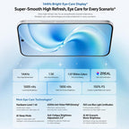 vivo S60, 6.59 inch Android 16 OriginOS 6 Snapdragon 8s Gen 3 Octa Core, OTG, NFC, Network: 5G, Support Google Play, 12GB+256GB