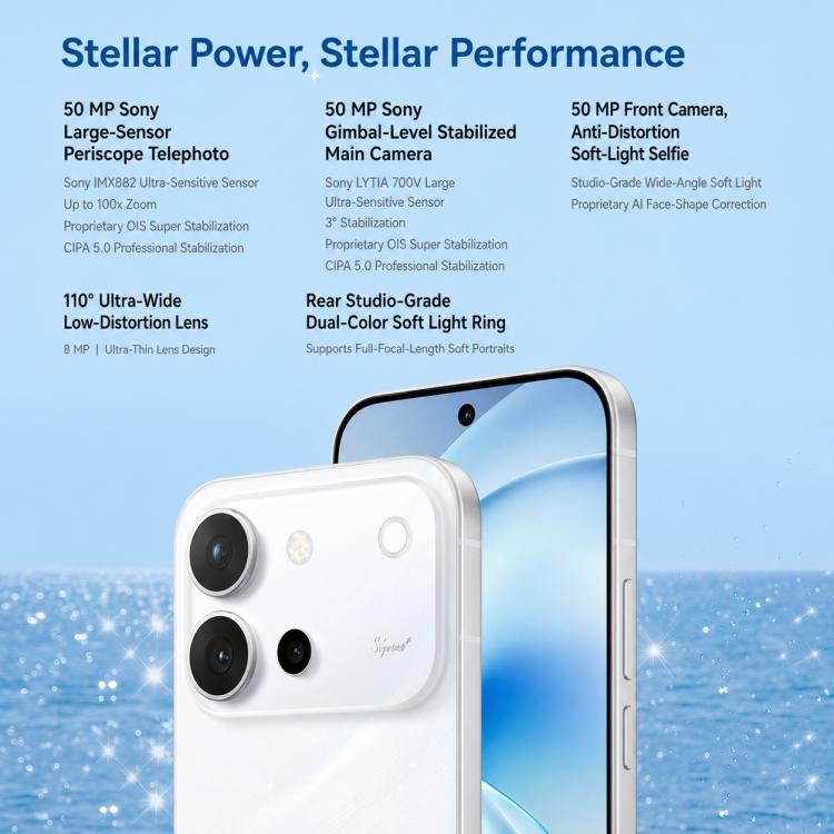 vivo S60, 6.59 inch Android 16 OriginOS 6 Snapdragon 8s Gen 3 Octa Core, OTG, NFC, Network: 5G, Support Google Play, 12GB+256GB