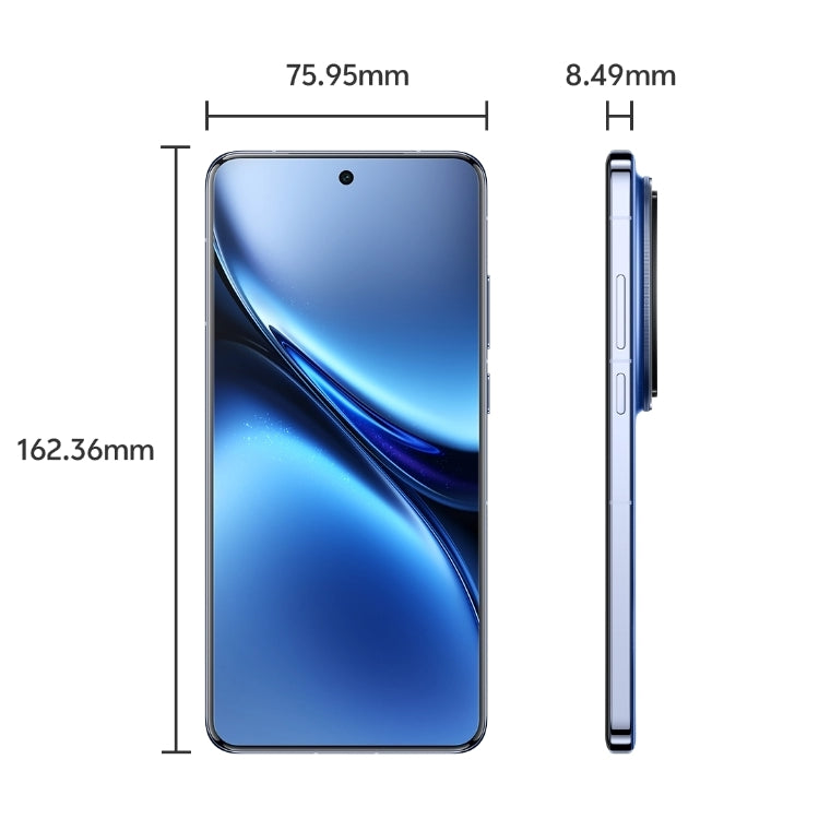 vivo X200 Pro Satellite Communication Edition, 16GB+1TB, Face ID / Screen Fingerprint Identification, 6.78 inch Android 15 Dimensity 9400 Octa Core, OTG, NFC, Network: 5G, Support Google Play, X200 Pro Satellite, 16GB+1TB
