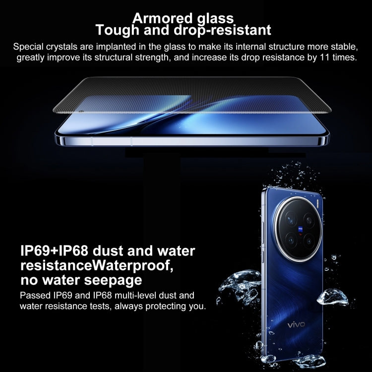 vivo X200 Pro Satellite Communication Edition, 16GB+1TB, Face ID / Screen Fingerprint Identification, 6.78 inch Android 15 Dimensity 9400 Octa Core, OTG, NFC, Network: 5G, Support Google Play, X200 Pro Satellite, 16GB+1TB