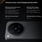 vivo X500 Pro, 3D Ultrasonic Fingerprint, 6.36 inch OriginOS 7 Android 17 Dimensity 9600 Pro Octa Core, OTG, NFC, Network: 5G, 12GB+256GB