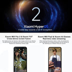 Xiaomi MIX Flip 2, 6.86 inch + 4.01 inch Xiaomi HyperOS 2 Snapdragon 8 Elite Octa Core, NFC, Network: 5G, 12GB+256GB