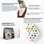 Xiaomi MIX Flip 2, 6.86 inch + 4.01 inch Xiaomi HyperOS 2 Snapdragon 8 Elite Octa Core, NFC, Network: 5G, 12GB+256GB